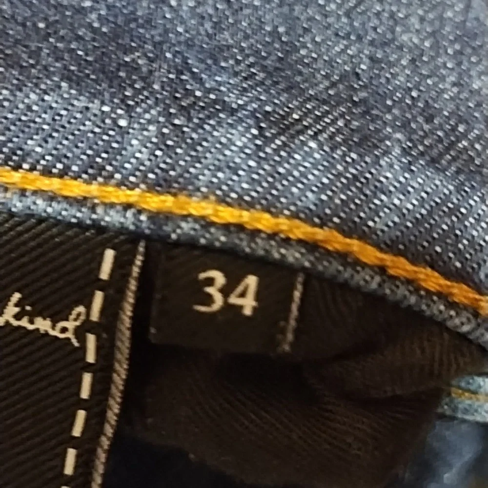 Men's 7ForAllMankind Carson Dark Wash Straight Leg Jeans, W34"/L32" - Picture 6 of 9